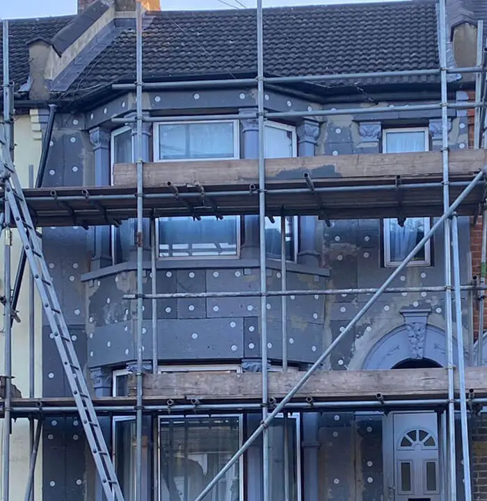 home external wall insulation, solid wall